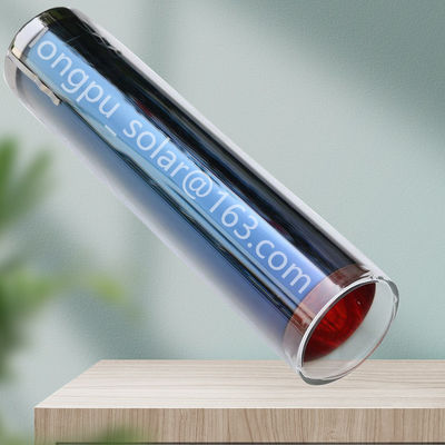 Chine tubes solaires à vide à trois cibles tous tubes à vide en verre 58x1800 tubes de chauffe-eau solaire
