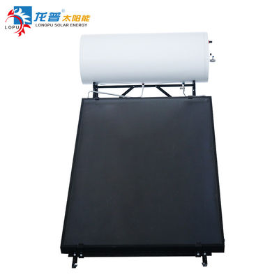 135L Compact chauffe-eau solaire sous pression chauffe-eau FPC solaire avec cylindre en acier émaillé