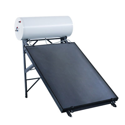 135L Compact chauffe-eau solaire sous pression chauffe-eau FPC solaire avec cylindre en acier émaillé