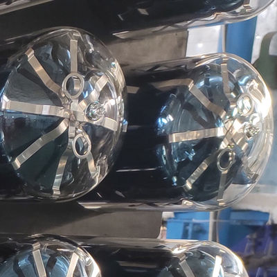 à haute température Tubo d'évacuation à trois cibles Collecteur solaire Tubo de verre sous vide du fabricant de tubes de verre chinois