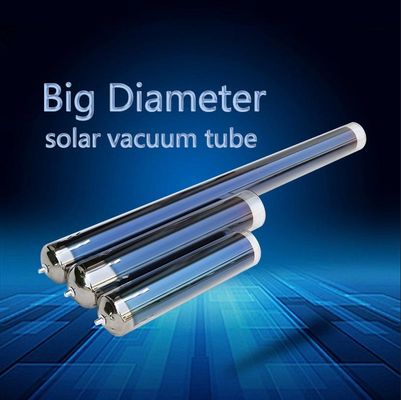 à haute température Tubo d'évacuation à trois cibles Collecteur solaire Tubo de verre sous vide du fabricant de tubes de verre chinois