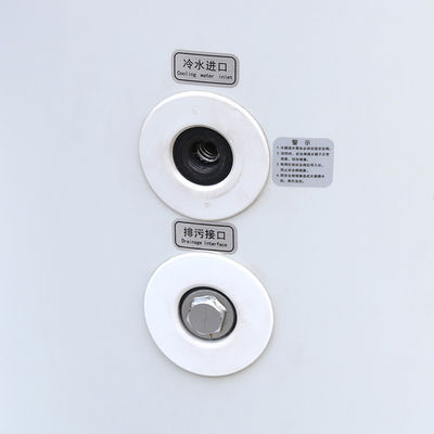 Dia 500mm 316L en acier inoxydable bobine intérieure réservoir de pompe à chaleur à source d'air avec cylindre intérieur émail