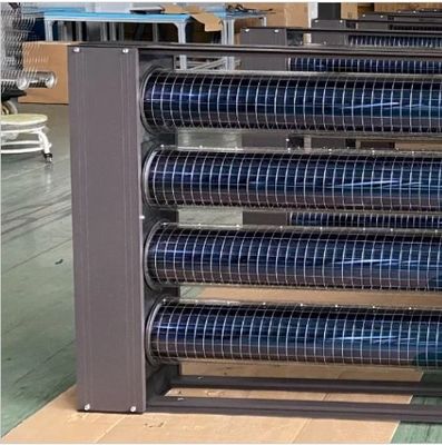Grandes capacités de balcon monté sur le mur tube sous vide geyser solaire sans utiliser des réservoirs d'eau